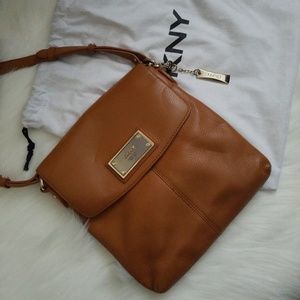 DKNY Genuine Leather Crossbody